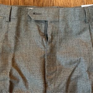 Hart Schaffner Marx - Single Pleat Dress Pants Houndstooth NWT